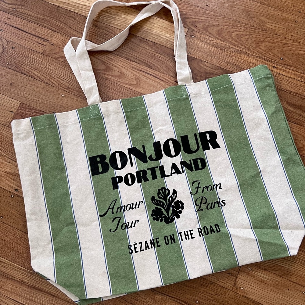 Sézane Bonjour Portland Tote Bag